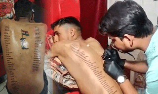 కాళ్లపై చైనీస్ అక్షరాలు.. కలకలం రేపిన పావురం