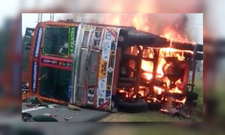 జగిత్యాలలో భారీ అగ్నిప్రమాదం