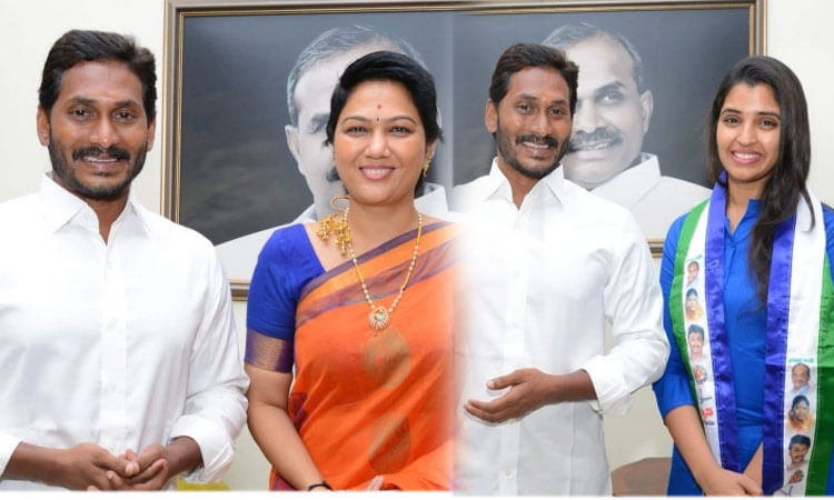 వైసీపీలో చేరిన నటి హేమ, యాంకర్ శ్యామల