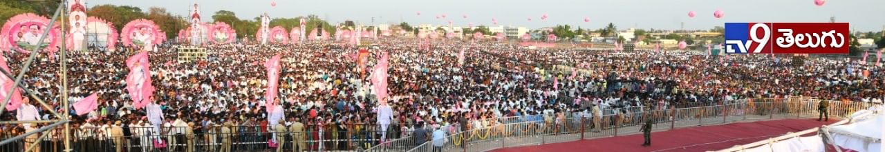 ఎన్నికల ప్రచారం వరంగల్ లో ‘కేసీఆర్’ ఫొటోస్