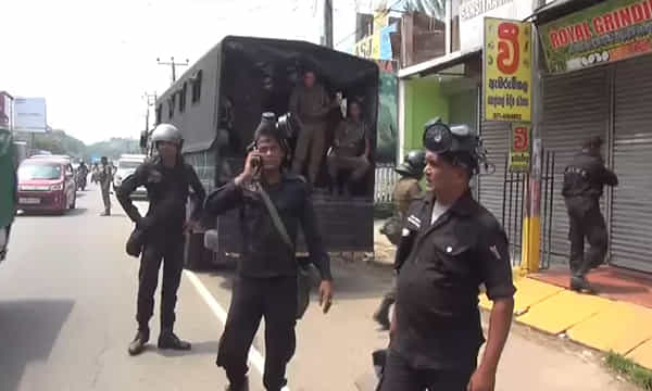 కొలంబోలో కర్ఫ్యూ