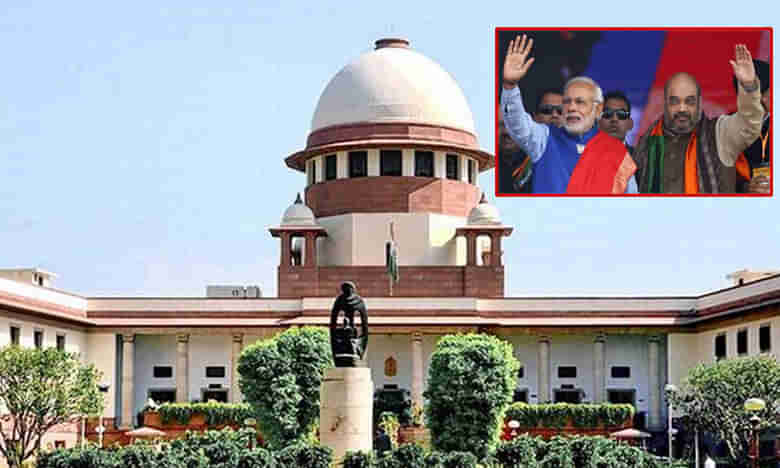 మోదీ, అమిత్ షాలపై.. సుప్రీంకు కాంగ్రెస్ ఫిర్యాదు
