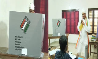 ఓటేసిన ప్రధాని నరేంద్ర మోదీ తల్లి హీరాబెన్‌