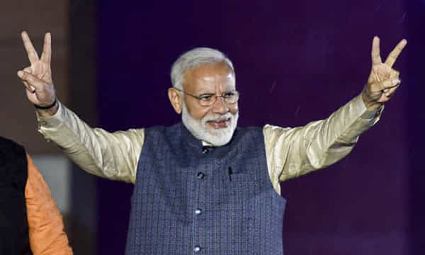 రాష్ట్రపతి భవన్లో ప్రధాన మంత్రిగా నరేంద్ర మోదీ ప్రమాణ స్వీకారం..!