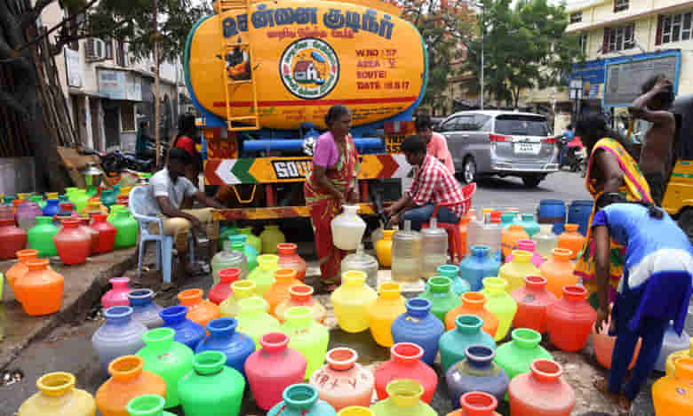 చెన్నైలో తీవ్ర నీటి కరువు!