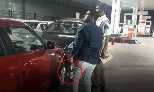 డ్రంక్ అండ్ డ్రైవ్లో.. ఖాకీలకు చుక్కలు చూపాడు