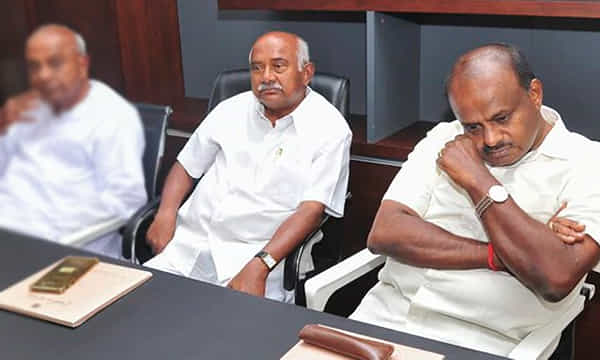 కర్ణాటకలో అప్పుడే ముసలం.. షాకిచ్చిన జేడీ-ఎస్