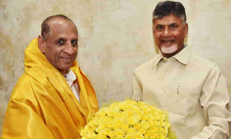 గవర్నర్‌‌తో చంద్రబాబు భేటీ..