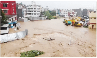 పాక్‌ ఆక్రమిత కాశ్మీర్‌లో వరదలు : కొట్టుకుపోయిన 22 మంది