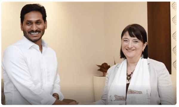 సీఎం జగన్తో అమెరికా కాన్సులేట్ జనరల్ కేథరీన్ భేటీ