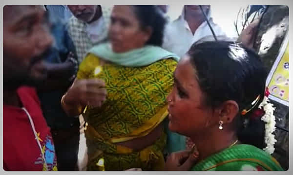 కన్నబిడ్డను బస్సు కింద తోసేసిన కసాయి తల్లి..