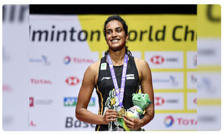 పీవీ సింధు మీడియా సమావేశం ఫొటోస్