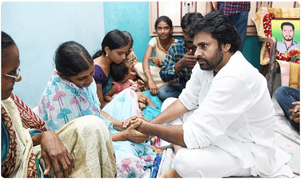 జనసేన కార్యకర్త మృతితో.. కంటతడి పెట్టిన పవన్ కళ్యాణ్..