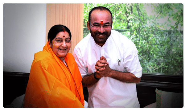 చిన్నమ్మ మృతి.. కంటతడి పెట్టిన కిషన్ రెడ్డి!