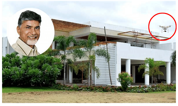 చంద్రబాబు ఇంటిపై రగడ: గవర్నర్కి ఫిర్యాదు
