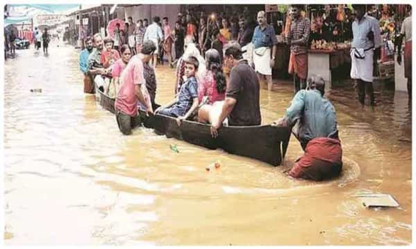 కేరళలో తగ్గుముఖం పట్టిన వర్షాలు
