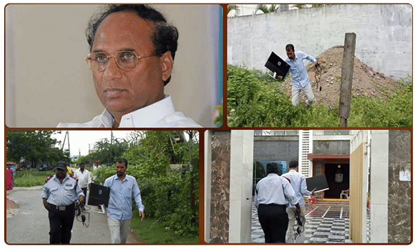 కోడెల ఇంటి వద్ద హైడ్రామా.. ఇంటి సమీపంలోనే దొరికిన కంప్యూటర్