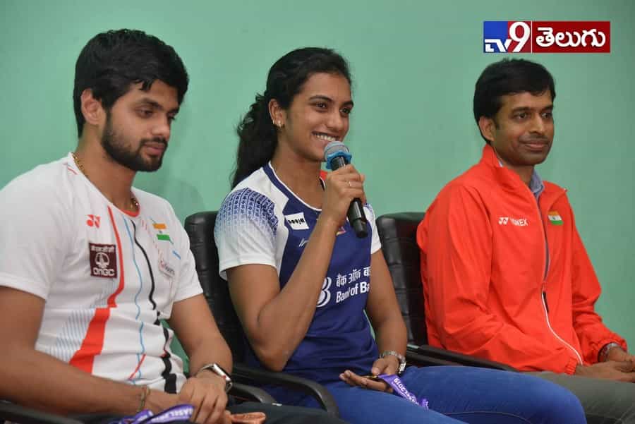 పీవీ సింధు మీడియా సమావేశం ఫొటోస్