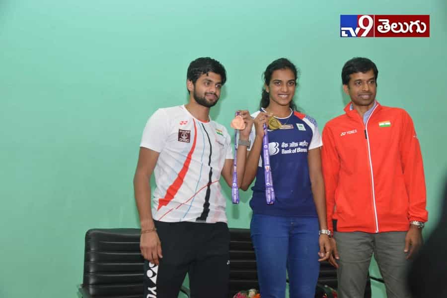 పీవీ సింధు మీడియా సమావేశం ఫొటోస్