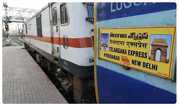 బ్రేకింగ్: తెలంగాణ ఎక్స్ప్రెస్లో మంటలు