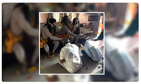 టీటీడీ ఛైర్మన్ ఇంటికి అఘోరాలు.. ఎందుకొచ్చారంటే..!