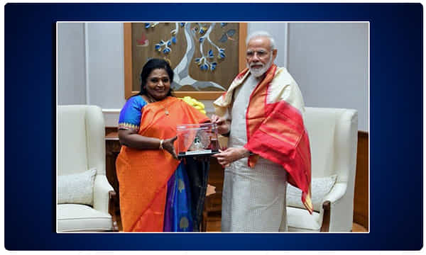 ప్రధానితో భేటీ అయిన గవర్నర్ తమిళిసై