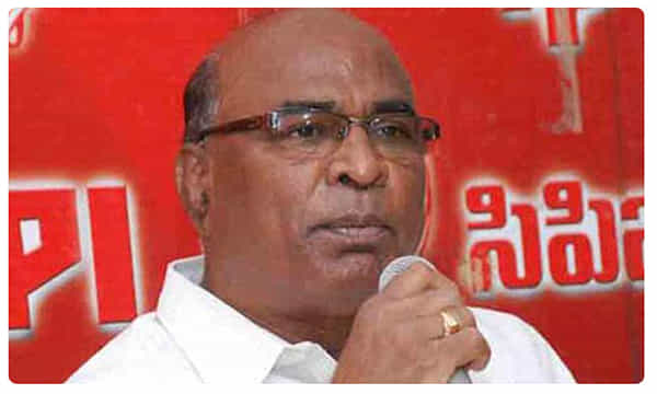 బ్రేకింగ్ : టీఆర్ఎస్కు మద్దతు ఉపసంహరణ.. సీపీఐ నేత చాడ