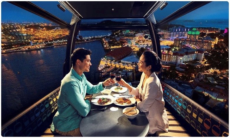 మేఘాల మధ్యలో భోజనం.. హైదరాబాద్‌లోనే..!!