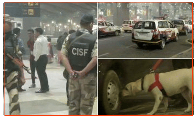 ఢిల్లీ ఎయిర్పోర్ట్లో ఆర్డీఎక్స్..అప్రమత్తమైన బలగాలు