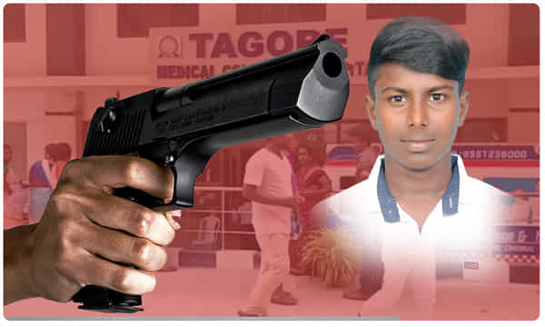 బ్రేకింగ్: కాంచీపురంలో కాల్పుల కలకలం.. అమ్మాయి ప్రేమ కోసం..!
