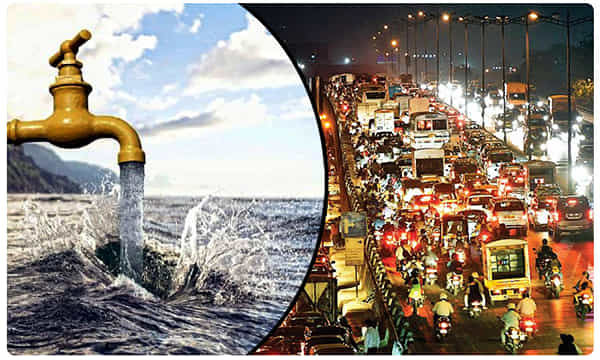ముంబై నీళ్లు పరిశుద్ధం,, మరి.. ట్రాఫిక్ అధ్వాన్నం