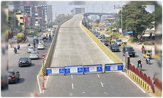 సరళసాగర్ జలాశయానికి భారీ గండి