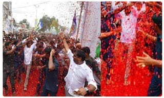 పవన్‌కు డబుల్ షాక్..జగన్‌కు జనసేన ఎమ్మెల్యే పాలాభిషేకం