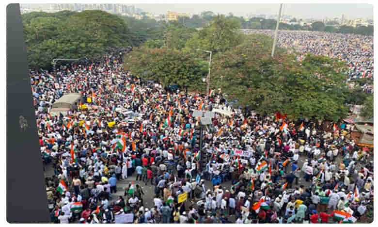 హైదరాబాద్లో ముస్లింల మిలియన్ మార్చ్ ...