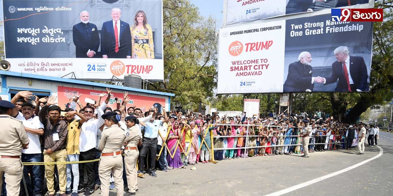 అమెరికా అధ్యక్షుడు డొనాల్డ్‌ ట్రంప్‌  భారత్ పర్యటన
