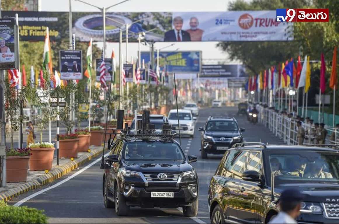 ‘నమస్తే ట్రంప్’  కోసం చురుగ్గా  ఏర్పాట్లు