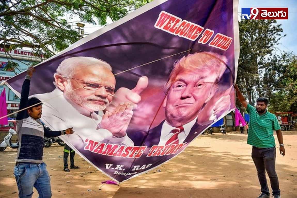 ‘నమస్తే ట్రంప్’  కోసం చురుగ్గా  ఏర్పాట్లు