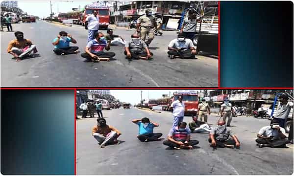 Police attack జర్నలిస్టులపై పోలీసుల ప్రతాపం