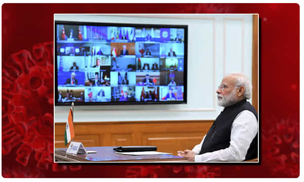 కరోనాపై వార్.. జీ 20 దేశాల సమైక్య శంఖారావం