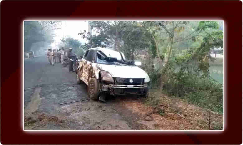 కాలువలోకి దూసుకెళ్లిన కారు.. ముగ్గురి మృతి