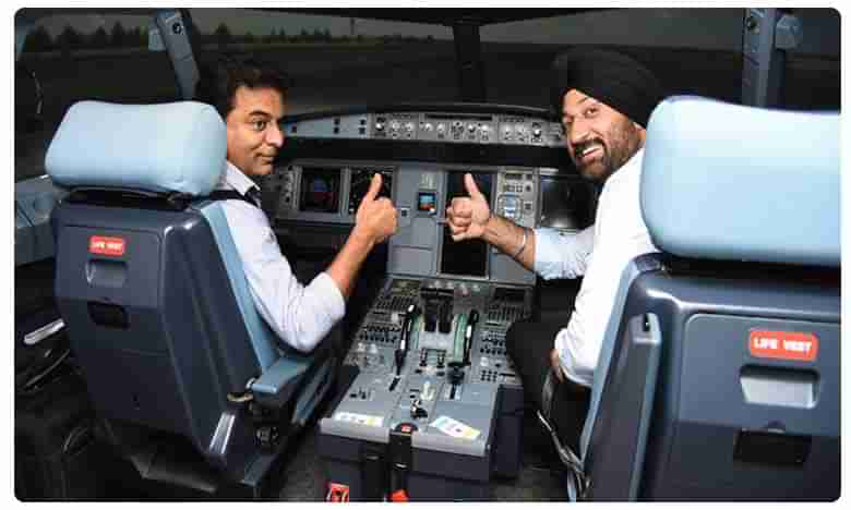 ఫ్లైట్ నడిపి అదరహో అనిపించిన మంత్రి కేటీఆర్....