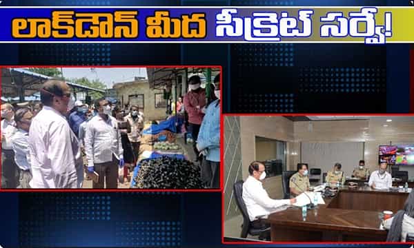 లాక్ డౌన్ మీద సీక్రెట్ సర్వే