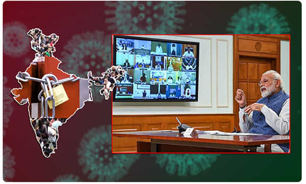 Breaking news లాక్ డౌన్ ఎత్తేసే ఆలోచన లేదు: మోదీ