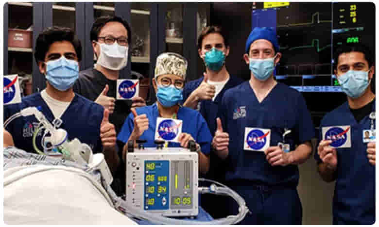 37 రోజుల్లో అత్యాధునిక వెంటిలేటర్ సృష్టి...నాసా ఇంజనీర్ల ఘనత