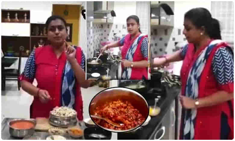 జబర్దస్త్ చికెన్ పచ్చడి తయారు చేసిన రోజా