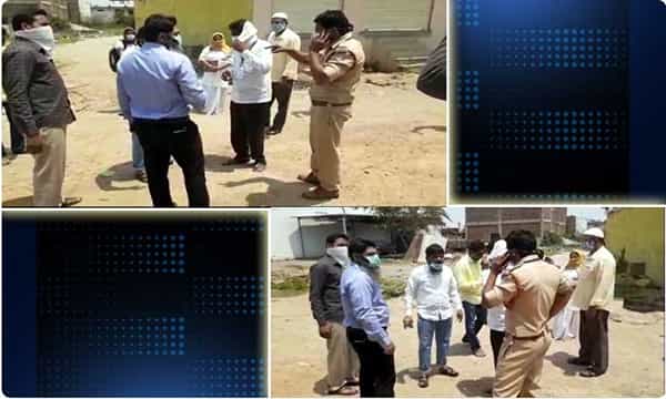 పోలీసు డ్యూటీకి ఎంఐఎం నేత బ్రేక్.. క్వారెంటైన్కు తరలించవద్దని లొల్లి