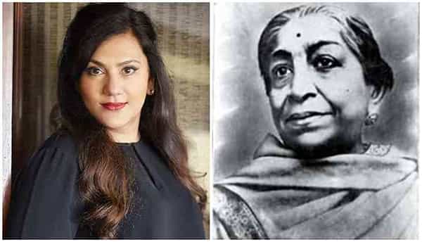 సరోజిని నాయుడు బయోపిక్ ఫస్ట్ లుక్ రిలీజ్..లీడ్ రోల్ లో...