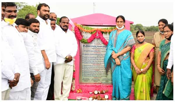 గ్రామాల సమగ్రాభివృద్ధే ప్రభుత్వ ధ్యేయం: మంత్రి సబిత