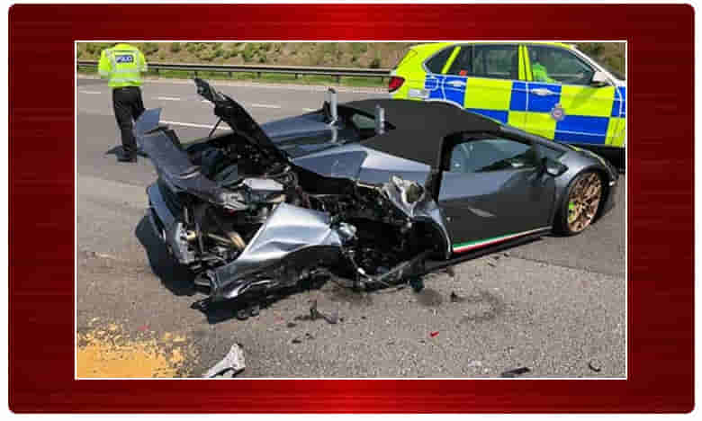 20 నిమిషాలకే తుక్కుతుక్కు అయిన రెండు కోట్ల కొత్త కారు