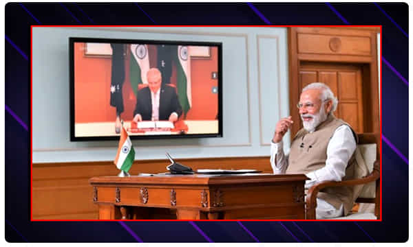ఆస్ట్రేలియా ప్రధానితో ఆన్ లైన్ మీటింగ్.. పర్ఫెక్ట్ టైమింగ్.. మోదీ